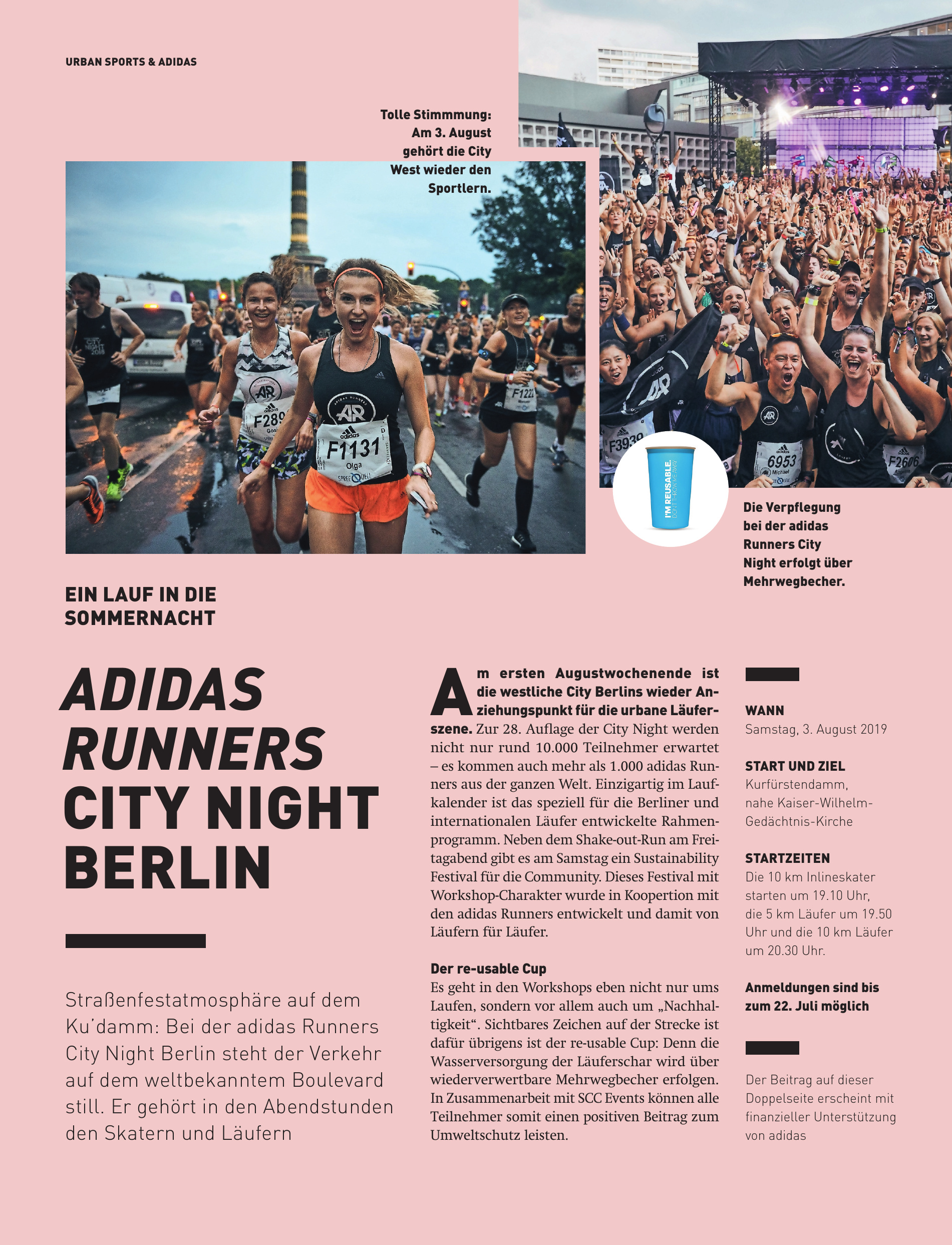 ADIDAS RUNNERS CITY NIGHT BERLIN