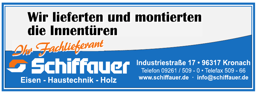 Schiffauer Eisen - Haustechnik - Holz Schiffauer Eisen - Haustechnik - Holz