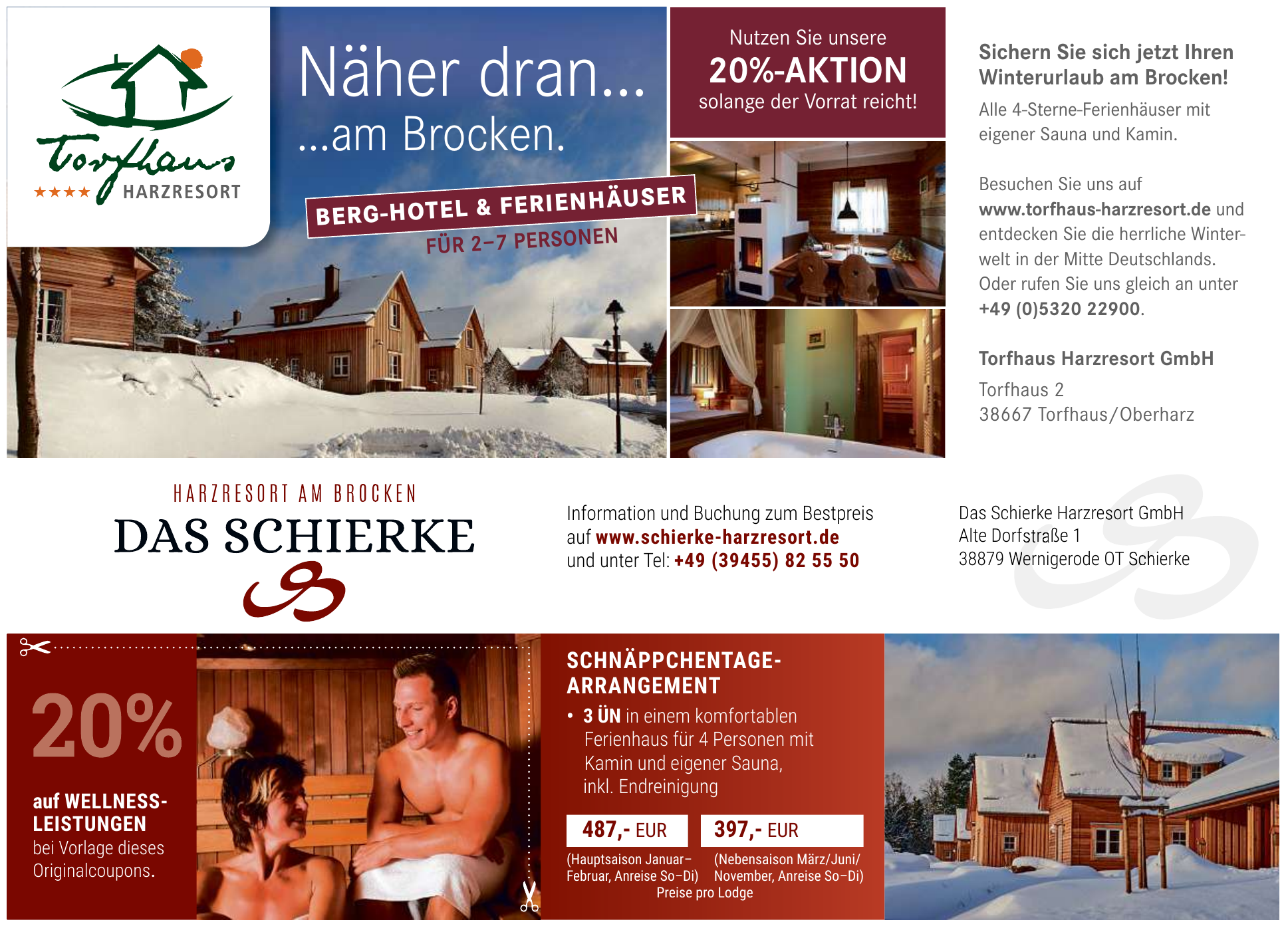 Torfhaus Harzresort GmbH Torfhaus Harzresort GmbH