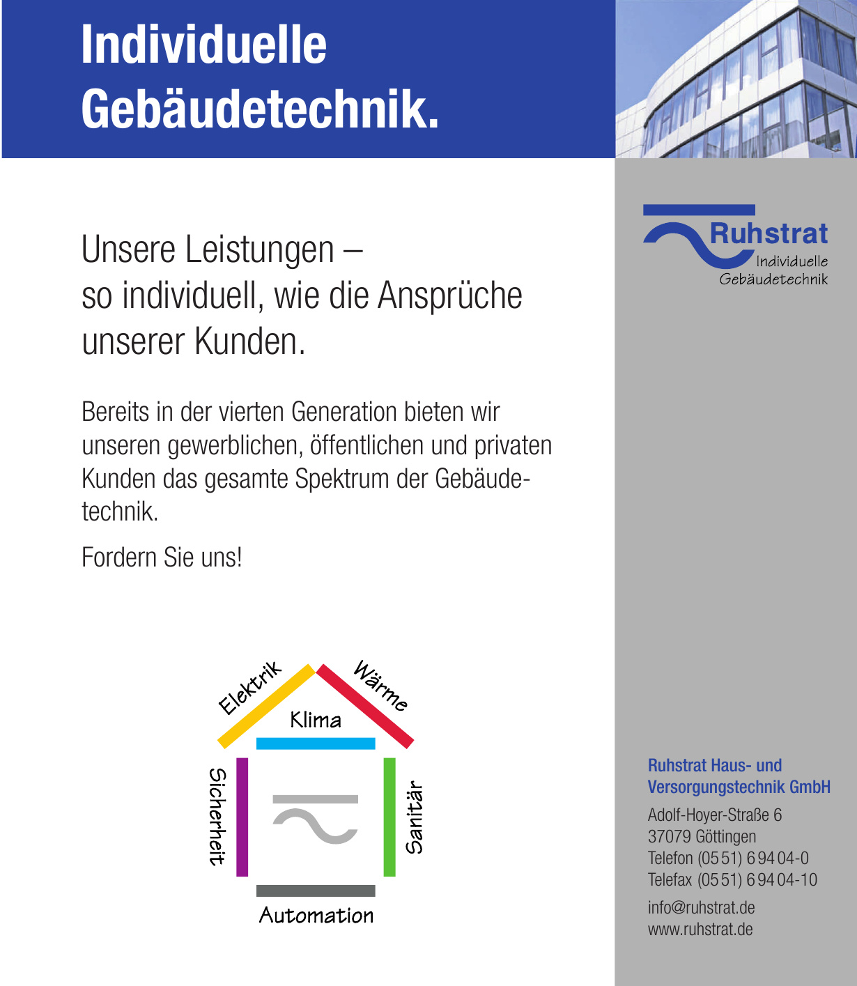 Ruhstrat Haus- und Versorgungstechnik GmbH Ruhstrat Haus- und Versorgungstechnik GmbH