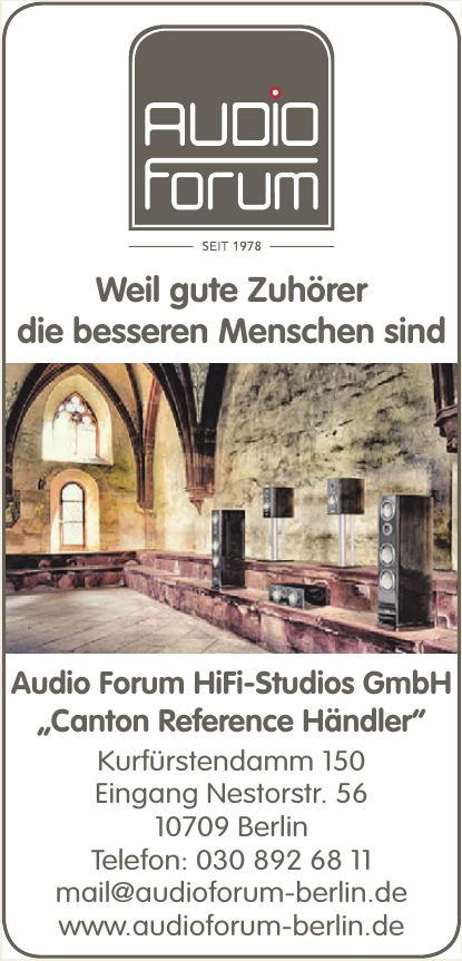Audio Forum HiFi-Studios GmbH