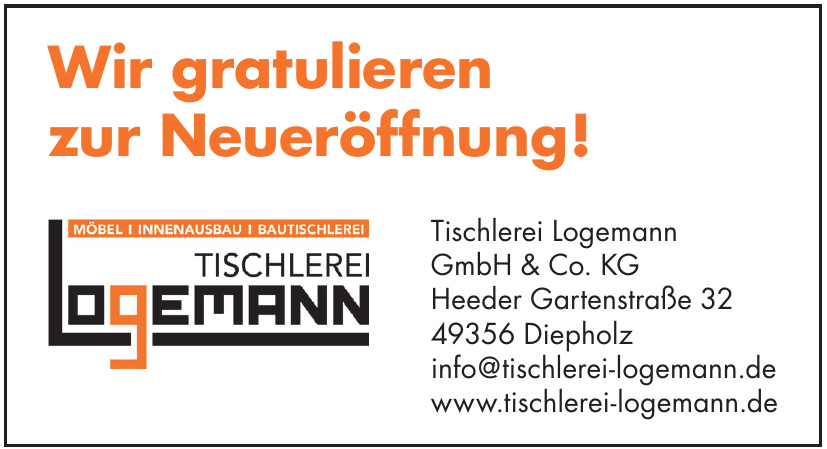 Tischlerei Logemann GmbH & Co. KG