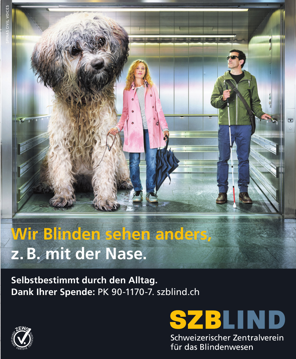 SZBLIND Schweizerischer Zentralverein für das Blindenwesen