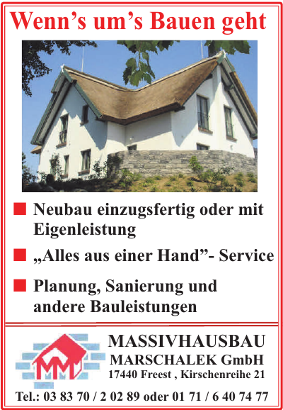 Massivhausbau Marschalek GmbH Massivhausbau Marschalek GmbH