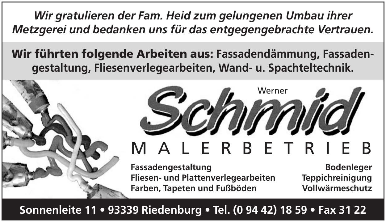 Schmid Malerbetrieb Schmid Malerbetrieb