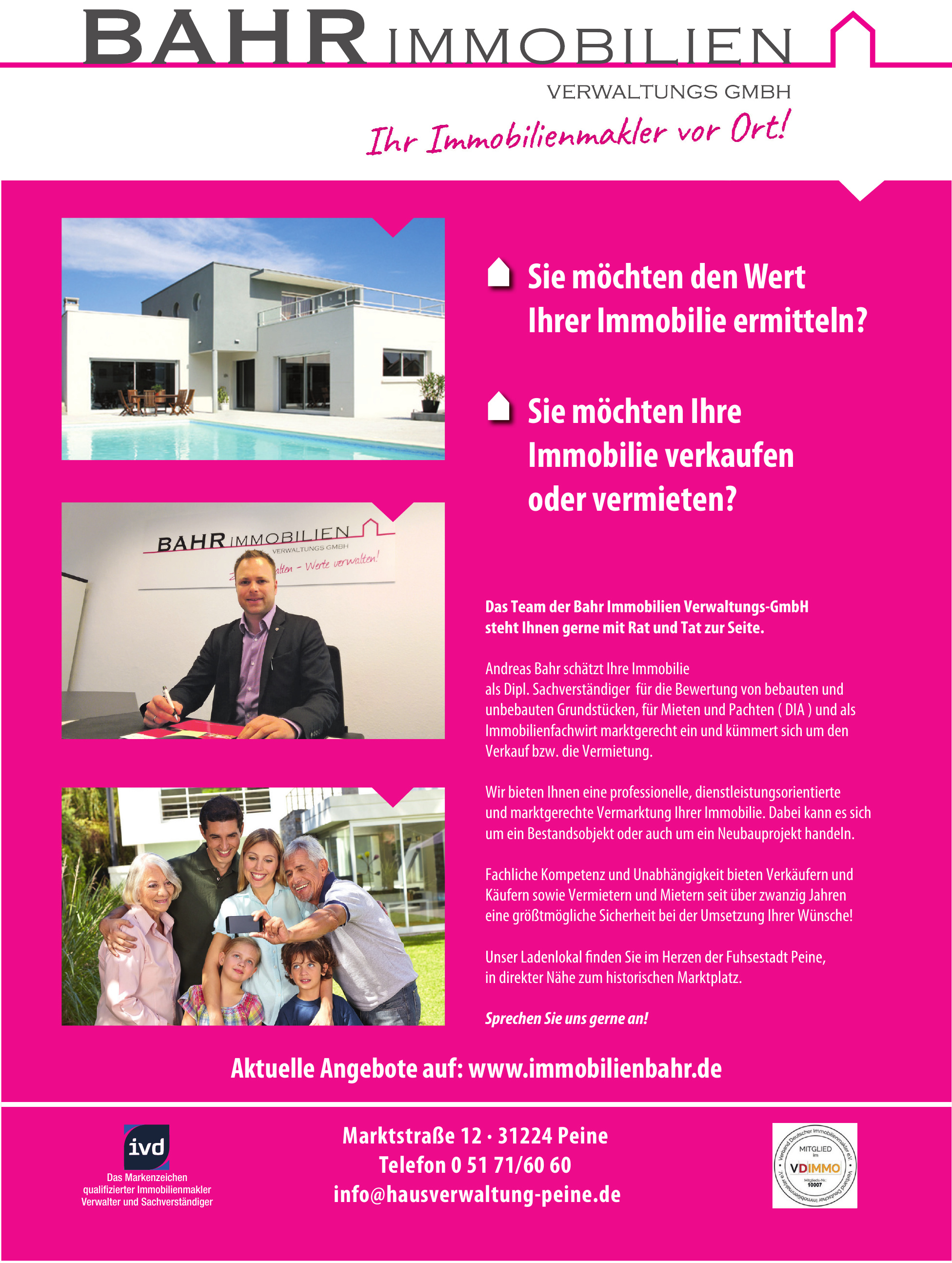 BAHR Immobilien Verwaltungs GmbH BAHR Immobilien Verwaltungs GmbH