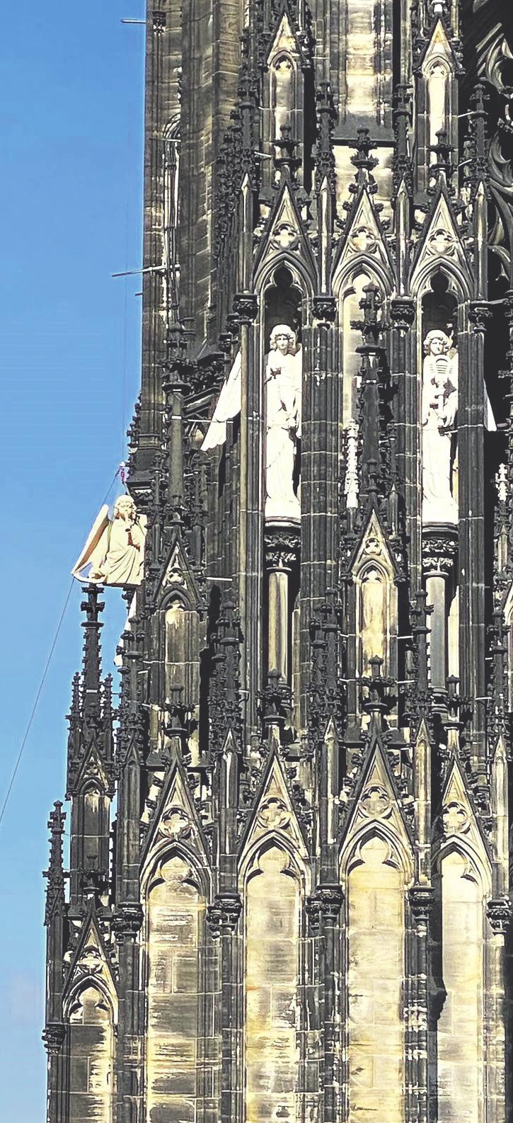Sowohl für Engel als auch für Kreuzblumen können Patenschaften übernommen werden © Hohe Domkirche Köln, Dombauhütte; Foto: Jennifer Rumbach Sowohl für Engel als auch für Kreuzblumen können Patenschaften übernommen werden © Hohe Domkirche Köln, Dombauhütte; Foto: Jennifer Rumbach