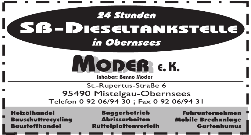 Moder e. K. Moder e. K.