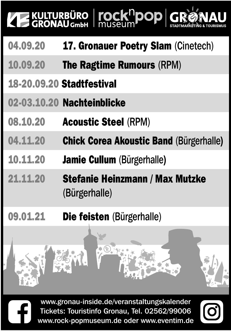 Touristinfo Gronau - 17. Gronauer Poetry Slam Touristinfo Gronau - 17. Gronauer Poetry Slam
