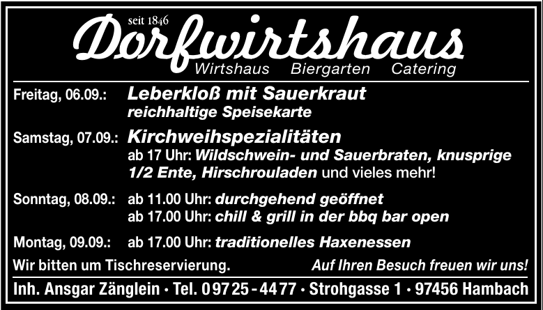 Dorfwirtshaus Dorfwirtshaus