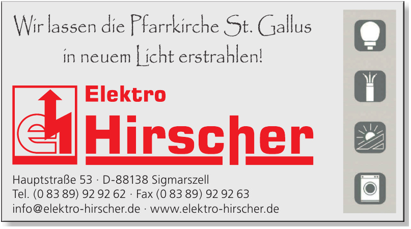 Elektro Hirscher Elektro Hirscher
