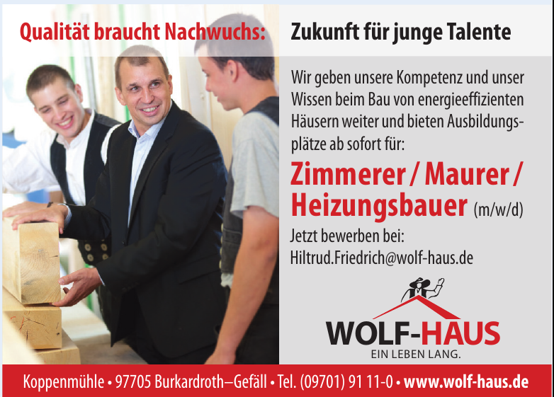 Wolf-Haus GmbH Wolf-Haus GmbH