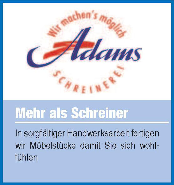Schreinerei Adams