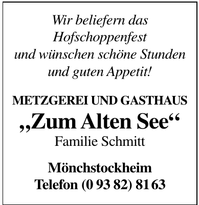 „Zum Alten See“ „Zum Alten See“