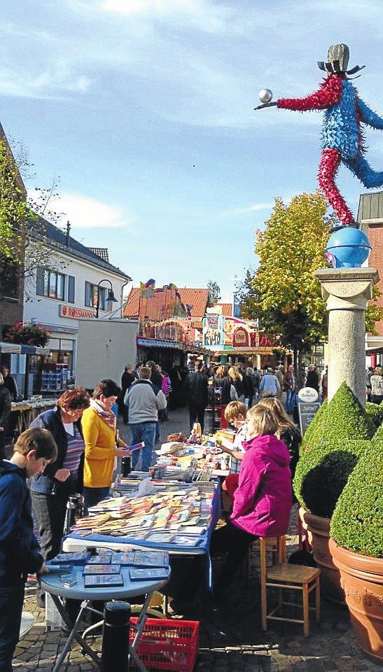 Am Sonntag startet um 9 Uhr in der Dammer Innenstadt der große Flohmarkt mit professionellen und Hobby-Händlern.