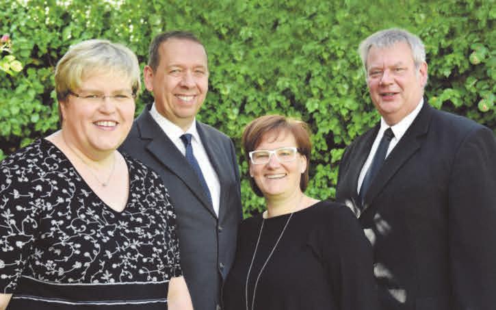 Katharina und Torsten Kuhn, Melanie Rust und Michael Henze (v. l.) Katharina und Torsten Kuhn, Melanie Rust und Michael Henze (v. l.)
