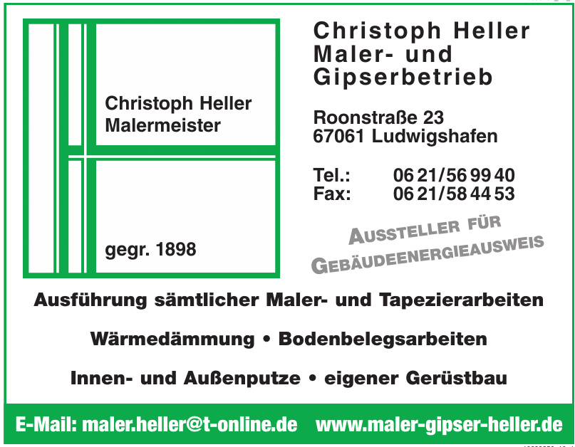 Christoph Heller Malermeister