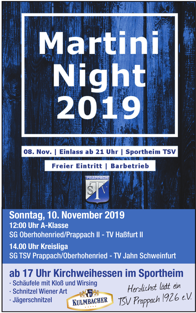 TSV Prappach 1926 e. V. TSV Prappach 1926 e. V.