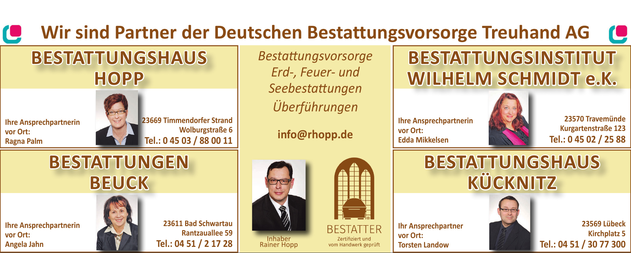 Bestatter - Bestattungshaus Hopp Bestatter - Bestattungshaus Hopp