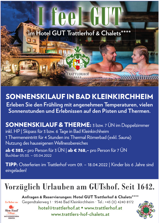Hotel GUT Trattlerhof & Chalets****