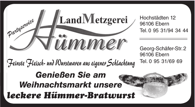 Hümmer Land Metzgerei Hümmer Land Metzgerei