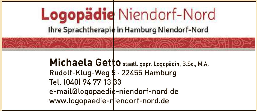 Logopädie Niendorf Nord - Michaela Getto