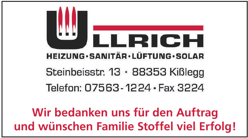 Ullrich Heizung, Sanitär und Lüftung GmbH Ullrich Heizung, Sanitär und Lüftung GmbH