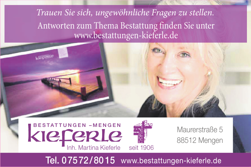 Kieferle Bestattungen Kieferle Bestattungen