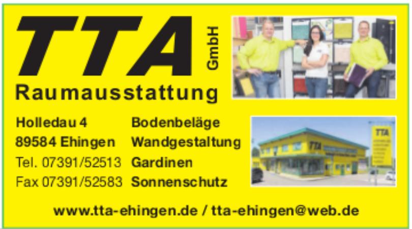 TTA Raumausstattung GmbH TTA Raumausstattung GmbH