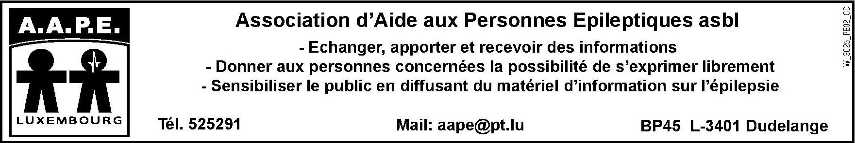 Association d’Aide aux Personnes Epileptiques asbl 