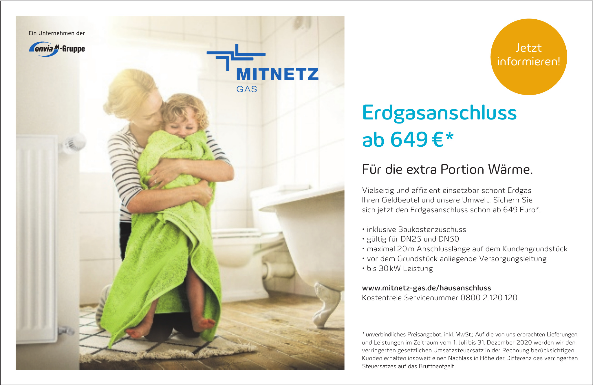 Mitnetz gas Mitnetz gas
