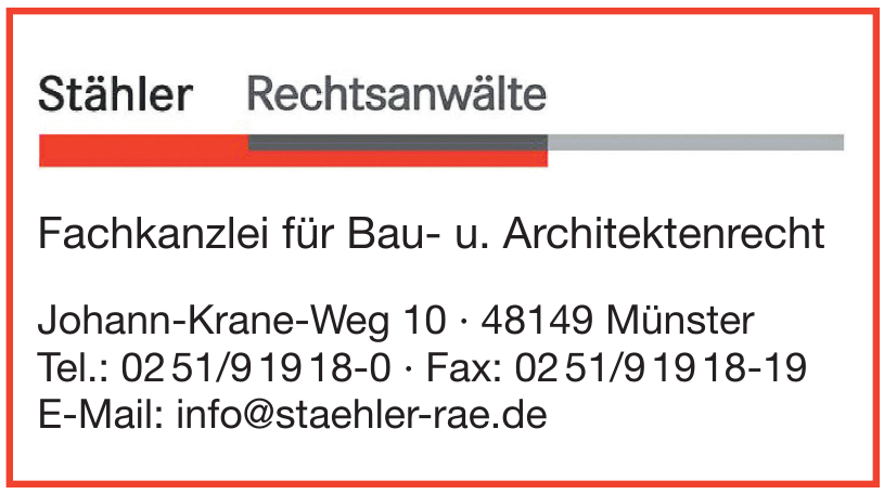 Stähler Rechtsanwälte Stähler Rechtsanwälte