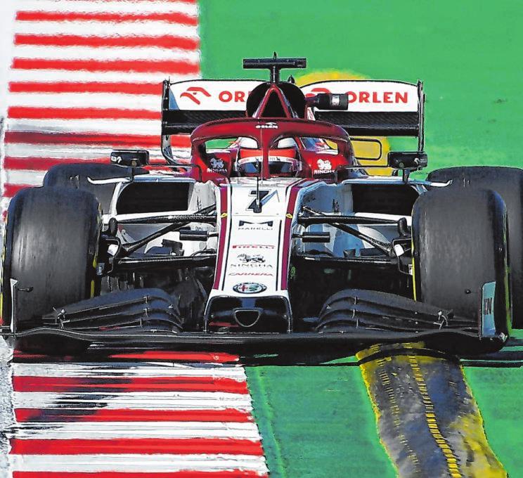 Der Finne Kimi Räikkönen, in der Branche auch als „Iceman“ bekannt, geht auch in dieser Saison für Alfa Romeo auf Punktejagd. Foto: afp Der Finne Kimi Räikkönen, in der Branche auch als „Iceman“ bekannt, geht auch in dieser Saison für Alfa Romeo auf Punktejagd. Foto: afp
