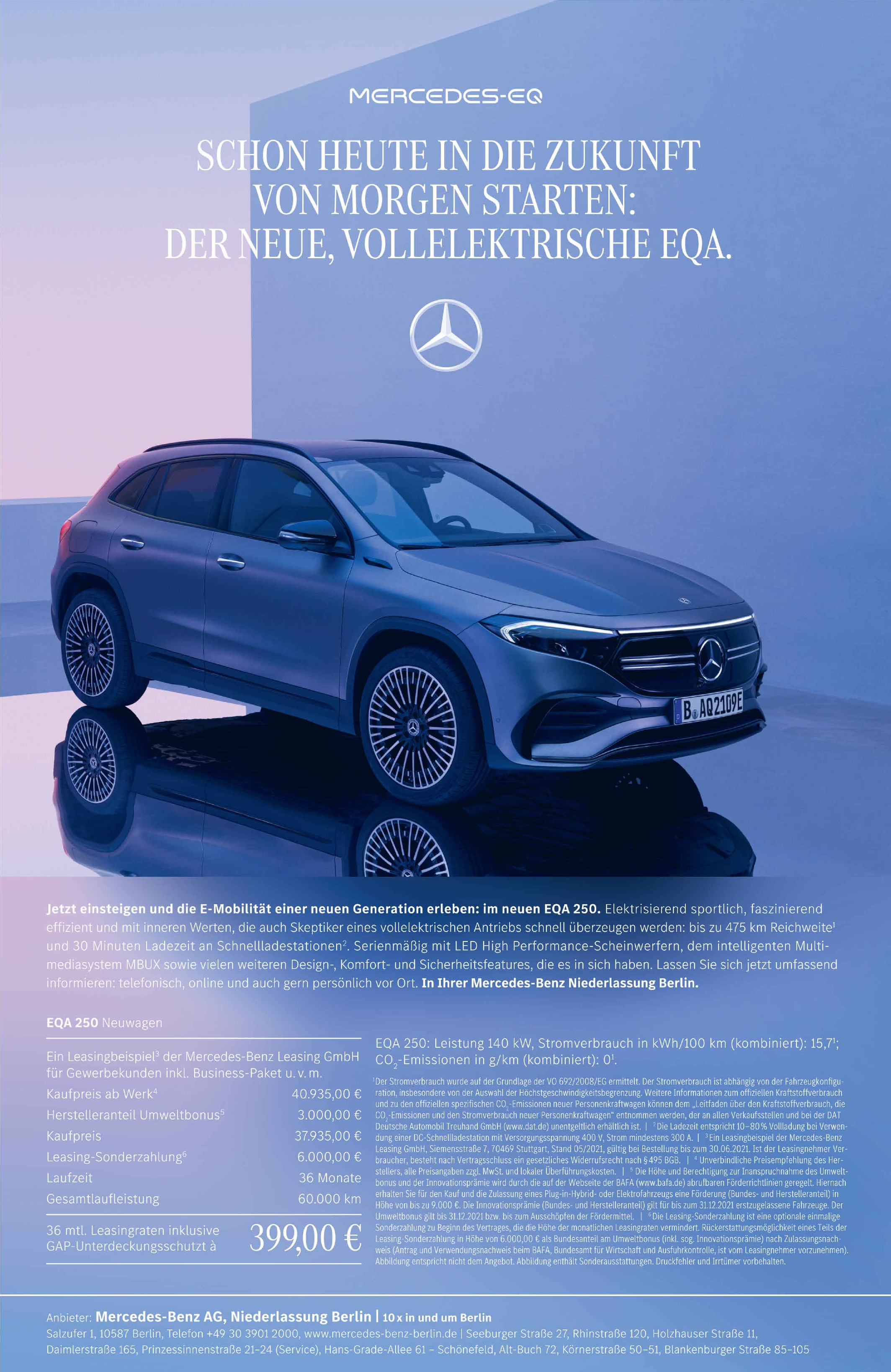 Mercedes-Benz AG, Niederlassung Berlin | 10 x in und um Berlin 