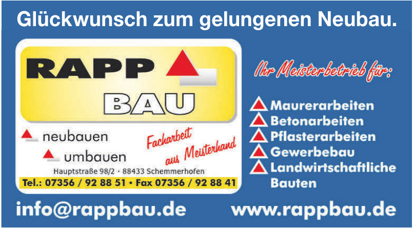 Rapp Bau Rapp Bau