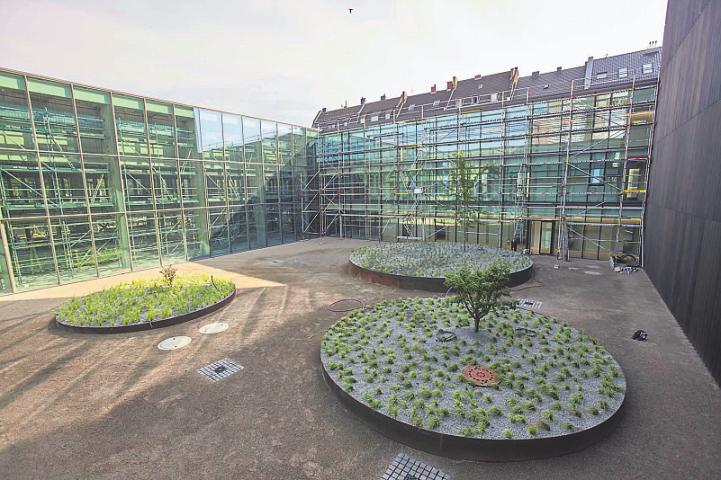 In den Innenhöfen hat sich schon eine Menge getan. Bild: Rheinisches Bildarchiv Köln/Michael Albers In den Innenhöfen hat sich schon eine Menge getan. Bild: Rheinisches Bildarchiv Köln/Michael Albers