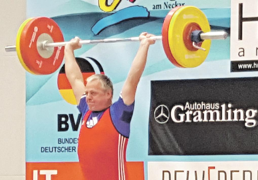 Schwergewichte sind für ihn ein Leichtes: Siegfried Braun siegte in 2018 bei den Norddeutschen Meisterschaften der Masters.