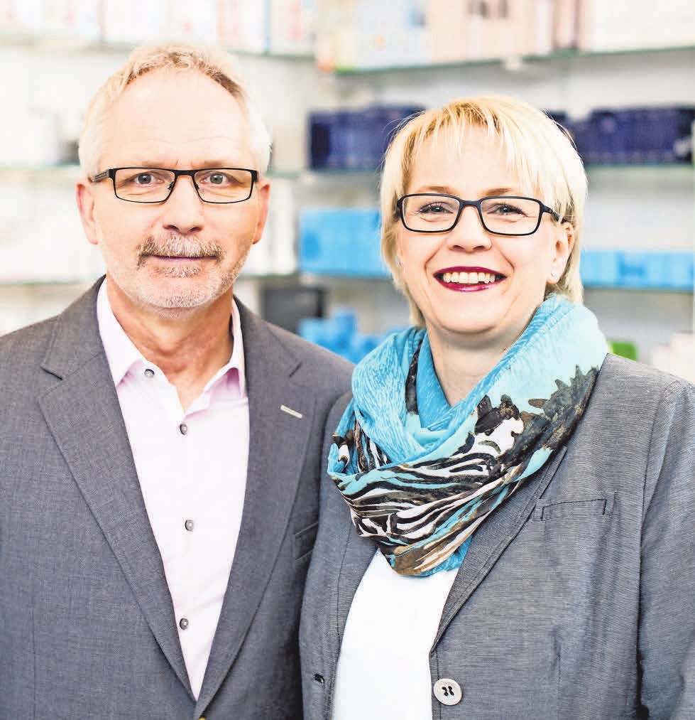 Thomas und Phädra Knop führen das Familienunternehmen in zweiter Generation. Thomas und Phädra Knop führen das Familienunternehmen in zweiter Generation.