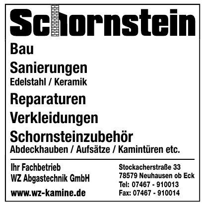 WZ Abgastechnik GmbH WZ Abgastechnik GmbH
