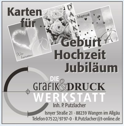 Inh. Petra Putzlacher - Die Grafik Druck Werkstatt Inh. Petra Putzlacher - Die Grafik Druck Werkstatt