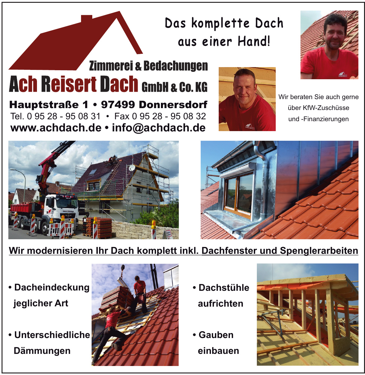 Zimmerei & Bedachungen Ach Reisert Dach GmbH & Co. KG Zimmerei & Bedachungen Ach Reisert Dach GmbH & Co. KG