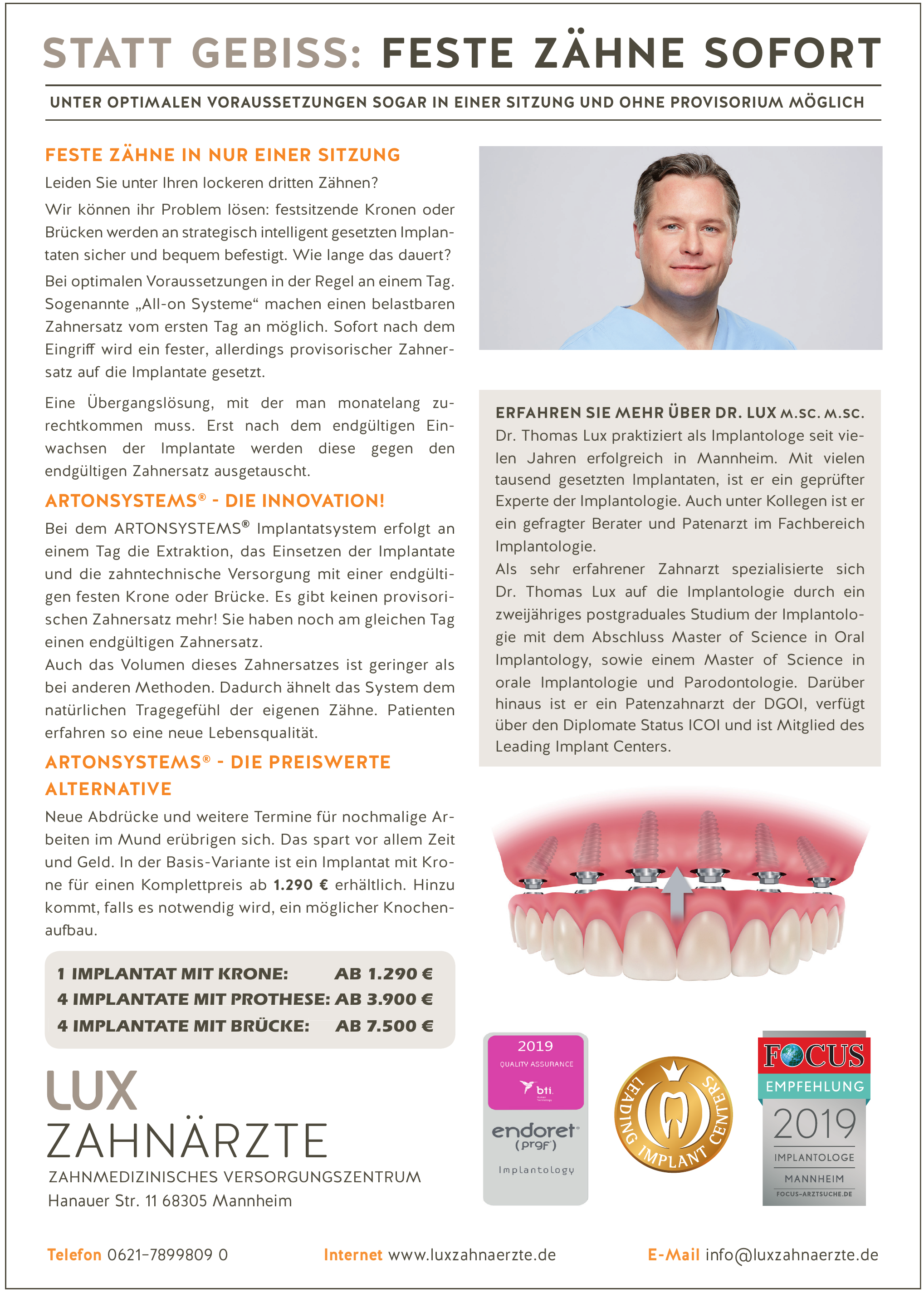 Lux Zahnärzte GmbH Lux Zahnärzte GmbH