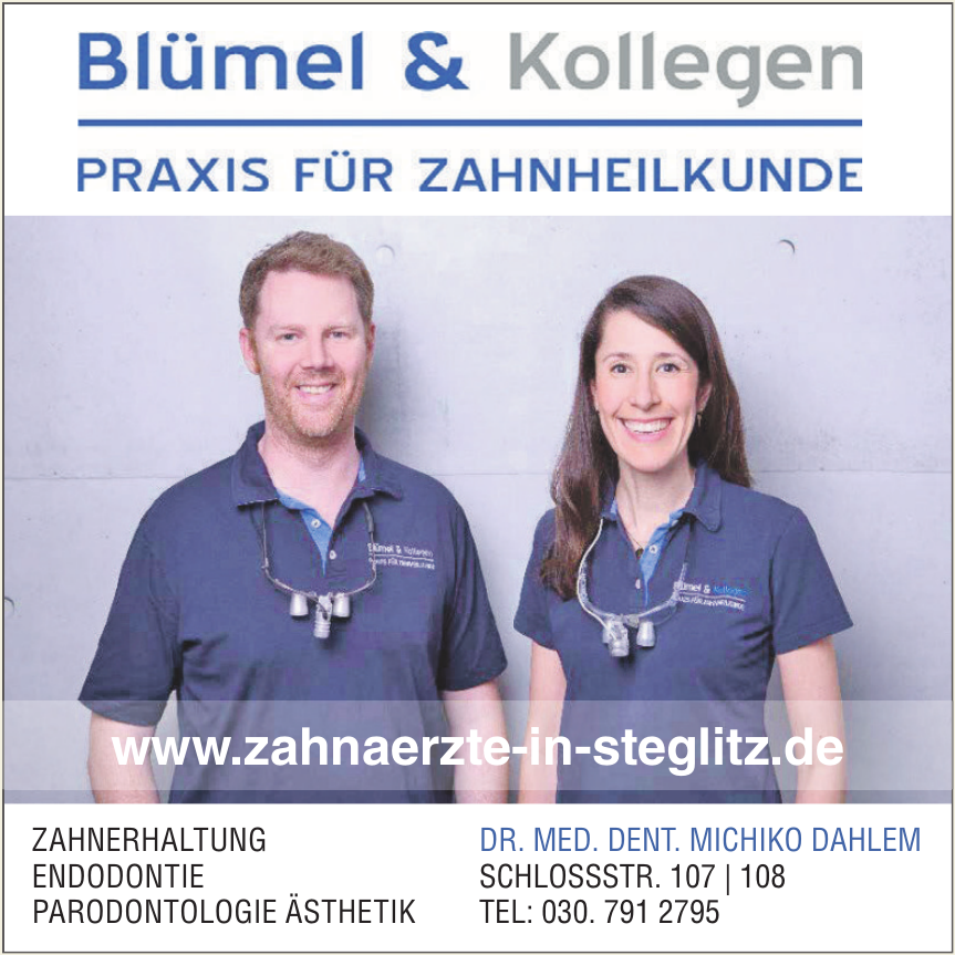 Blümel & Kollegen - Praxis für Zahnheilkunde