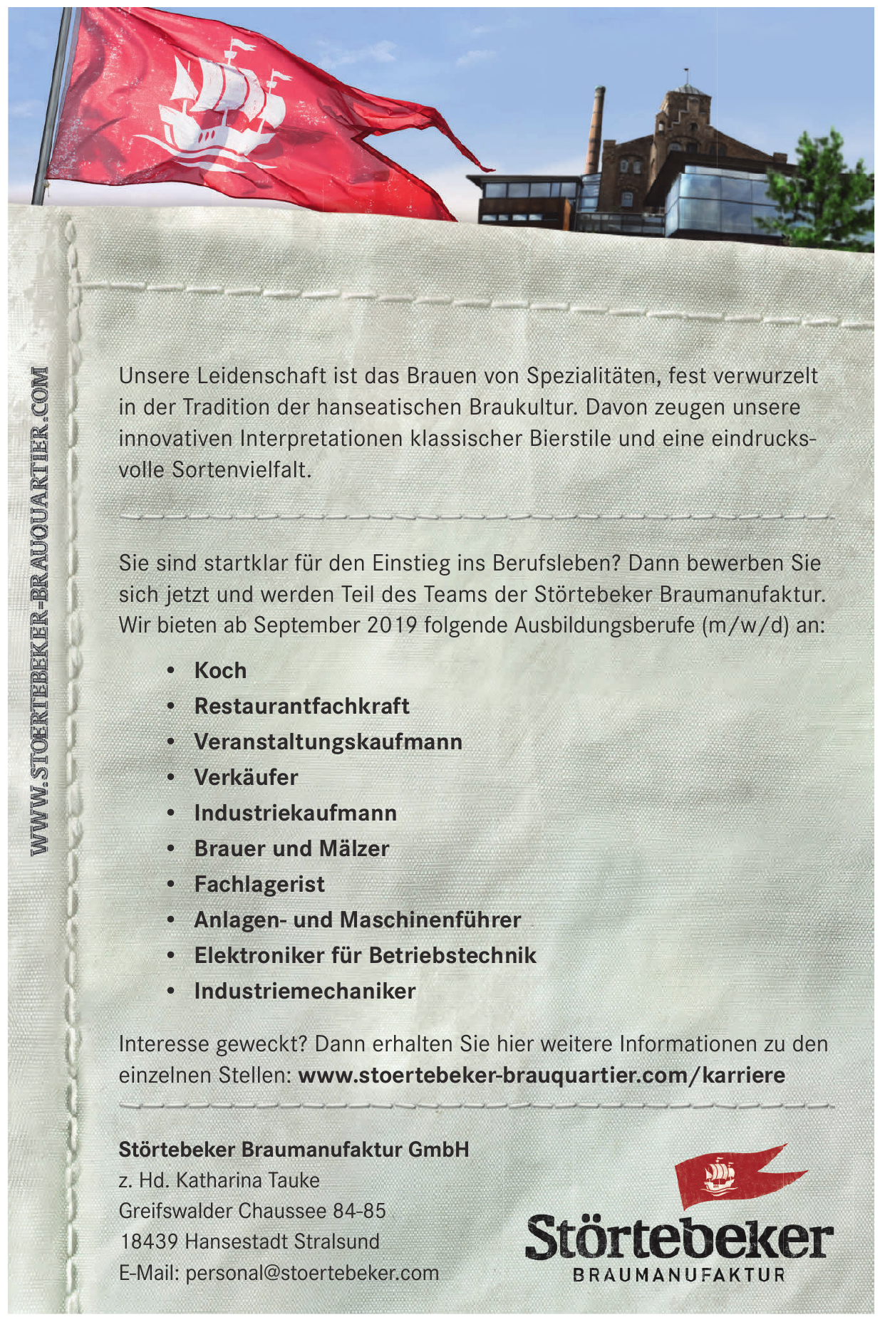 Störtebeker Braumanufaktur GmbH Störtebeker Braumanufaktur GmbH