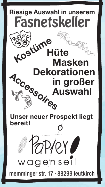Papier Wagenseil Papier Wagenseil