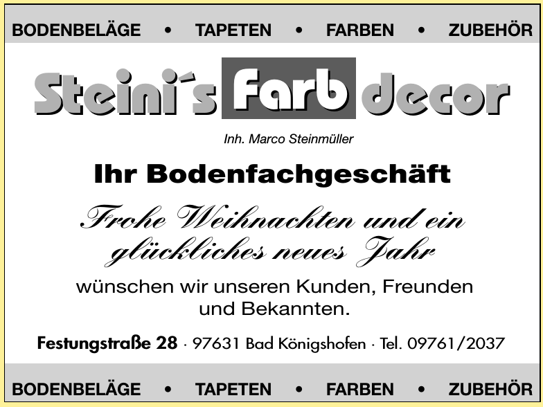 Steini´s Farb decor Steini´s Farb decor