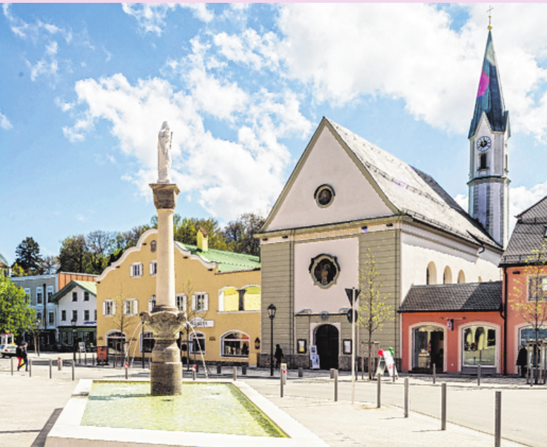 Bad Aibling ist ein Kurort in Bayern, der nach Corona auf neue Chancen für den Tourismus setzt. FOTO: ANDREAS JAKOB/DPA