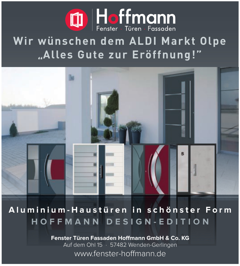 Fenster Türen Fassaden Hoffmann GmbH & CO. KG Fenster Türen Fassaden Hoffmann GmbH & CO. KG