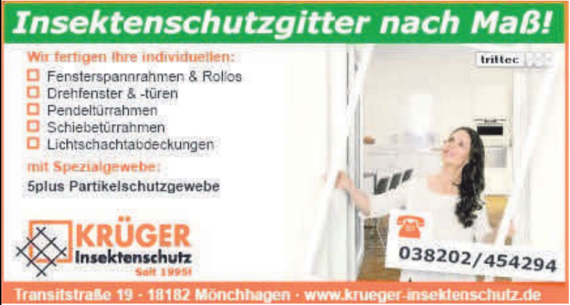 Krüger Insektenschutz Krüger Insektenschutz