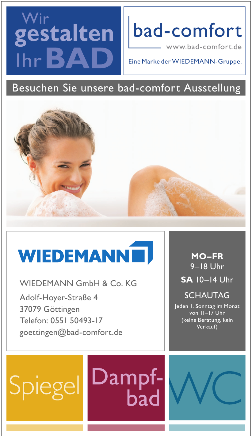 WIEDEMANN GmbH & Co. KG WIEDEMANN GmbH & Co. KG